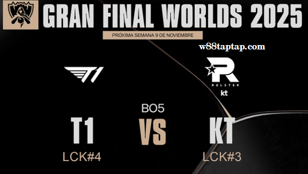 t1 vs kt cktg 2025